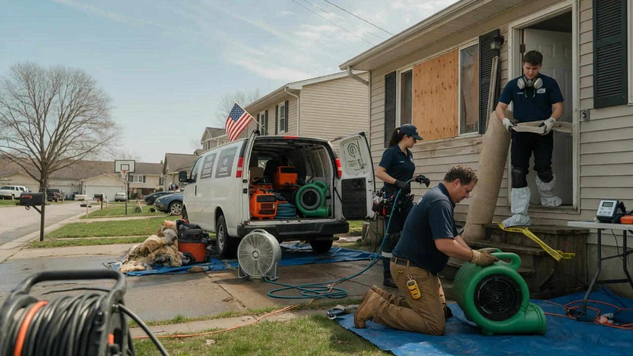 Water Damage Restoration in Greene, ME near me